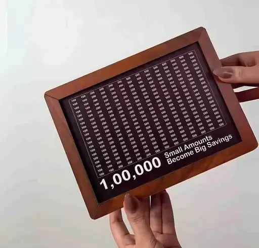 Golden Piggy Bank – ₹1,00,000 Savings Challenge Box