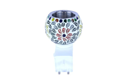 Glass  Electric Kapoor Dani with Night Lamp