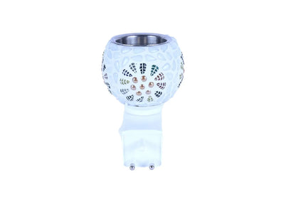 Glass  Electric Kapoor Dani with Night Lamp