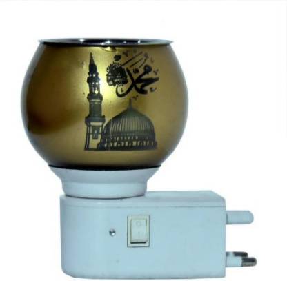 Glass  Electric Kapoor Dani with Night Lamp